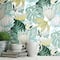RoomMates Retro Tropical Leaves Peel & Stick Wallpaper